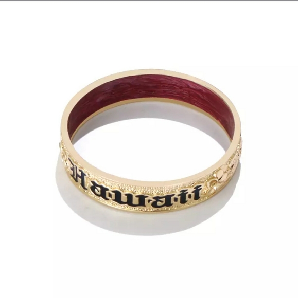 Hawaiian gold plated bangles - Picture 5 of 5